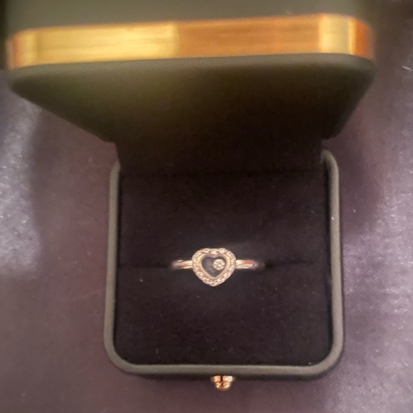 Chopard Diamond Heart Happy Icons Ring - EXCELLENT CONDITION ! - Picture 4 of 17